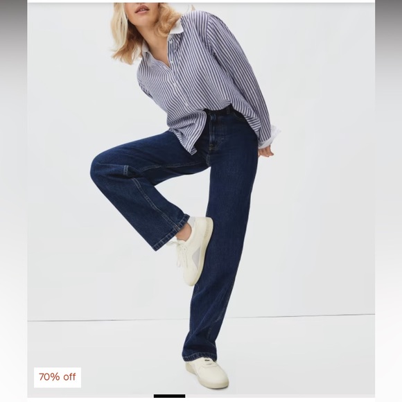 NIB EVERLANE ReLeather Court Sneakers in Off White Unisex - Women’s 9/ Men’s 7 - Picture 2 of 15